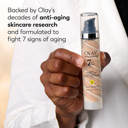 Olay Total Effects Tone Correcting Moisturizer with SPF 15 – Five-Minute Work-Ready Complexion