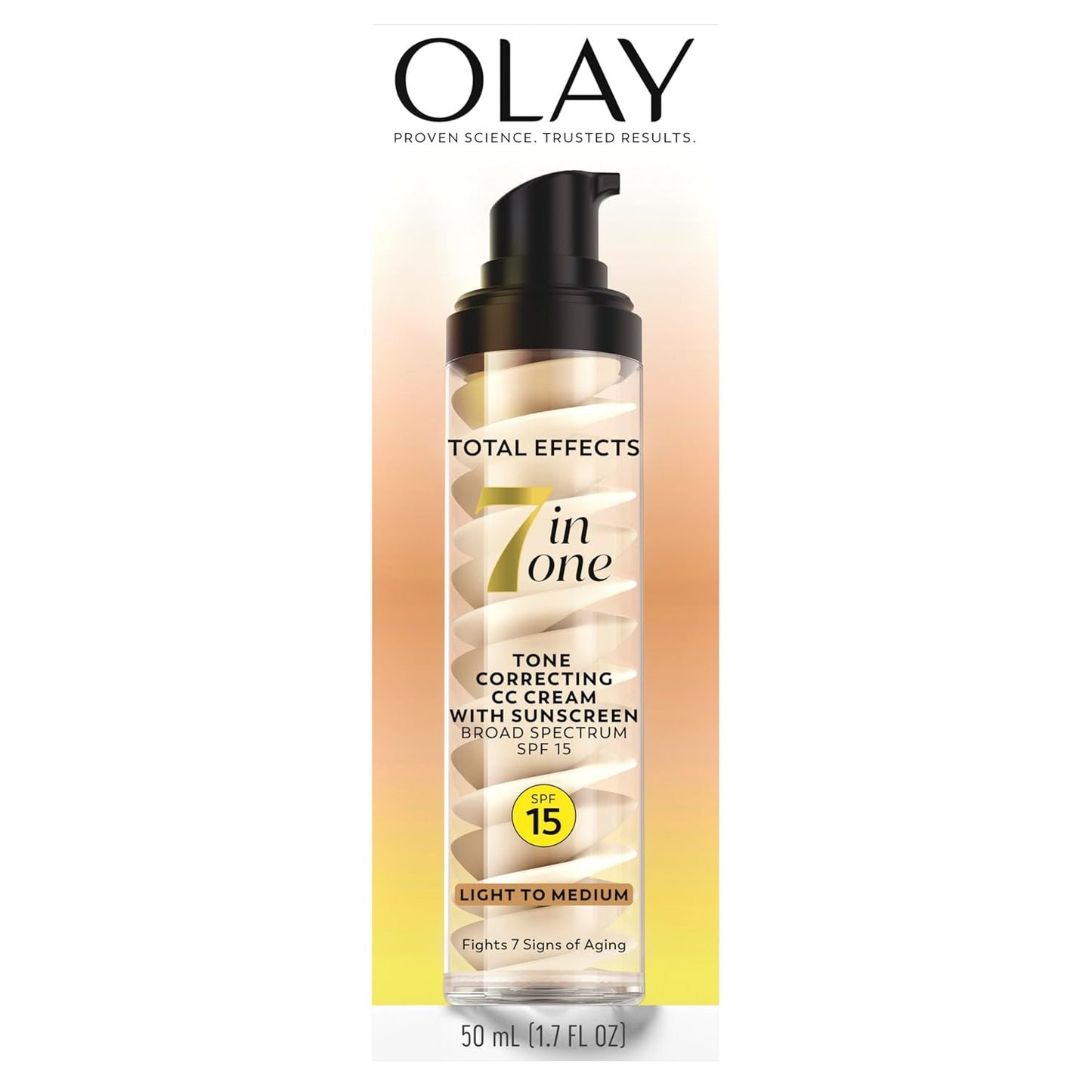 Olay Total Effects Tone Correcting Moisturizer with SPF 15 – Five-Minute Work-Ready Complexion