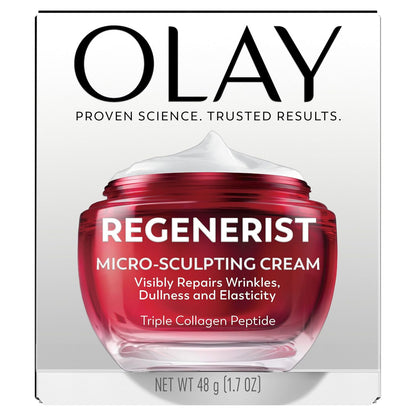 Olay Triple Collagen Peptide Moisturizer – Evening Skincare Sanctuary for Wrinkle Reduction