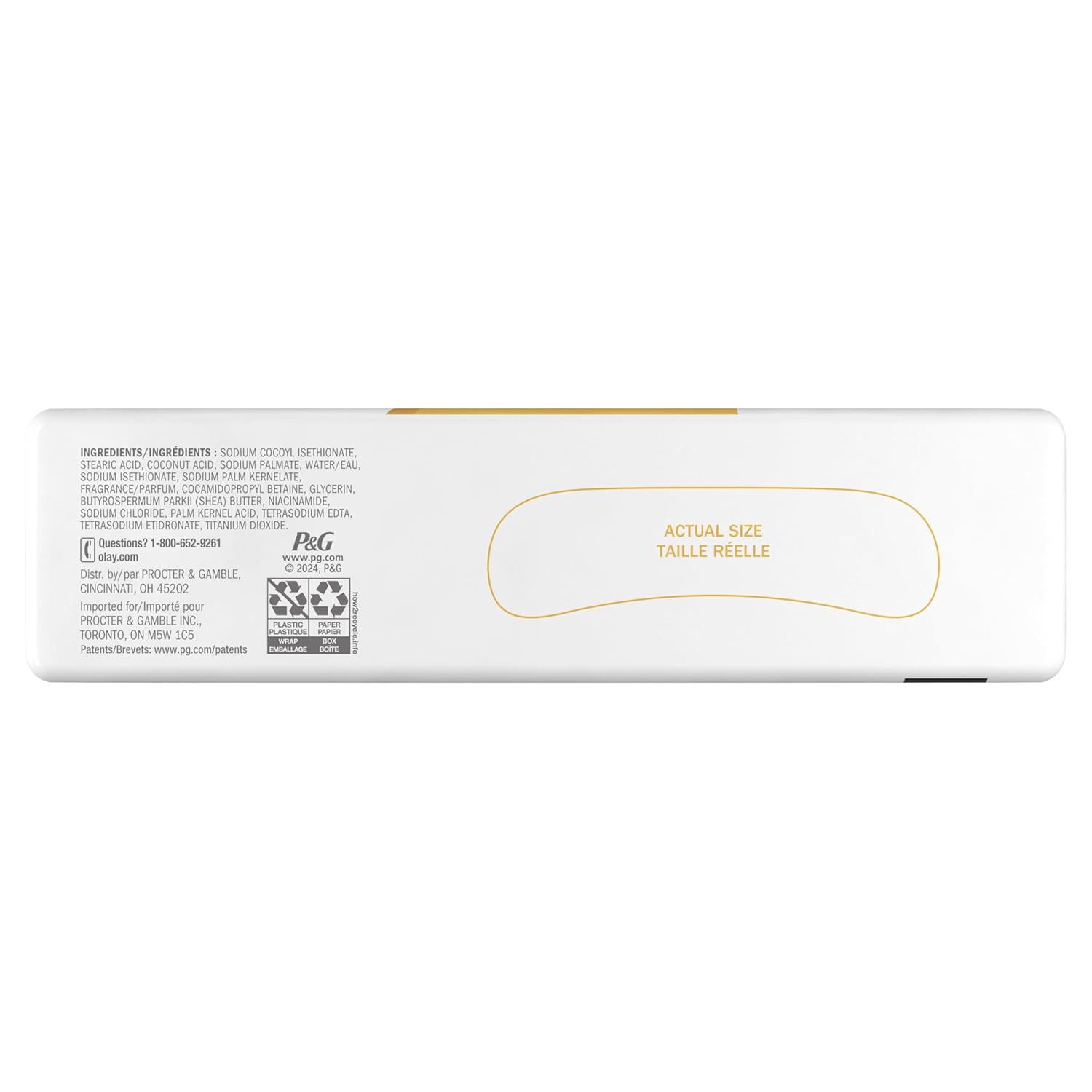 Olay Ultra Moisture Beauty Bar – Clean, Simple Daily Cleanser for Minimalist Bathrooms