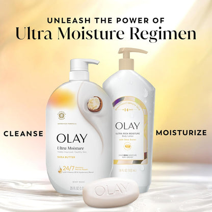 Olay Ultra Moisture Body Wash – Clean Formula, Simple Daily Essential for Soft Skin