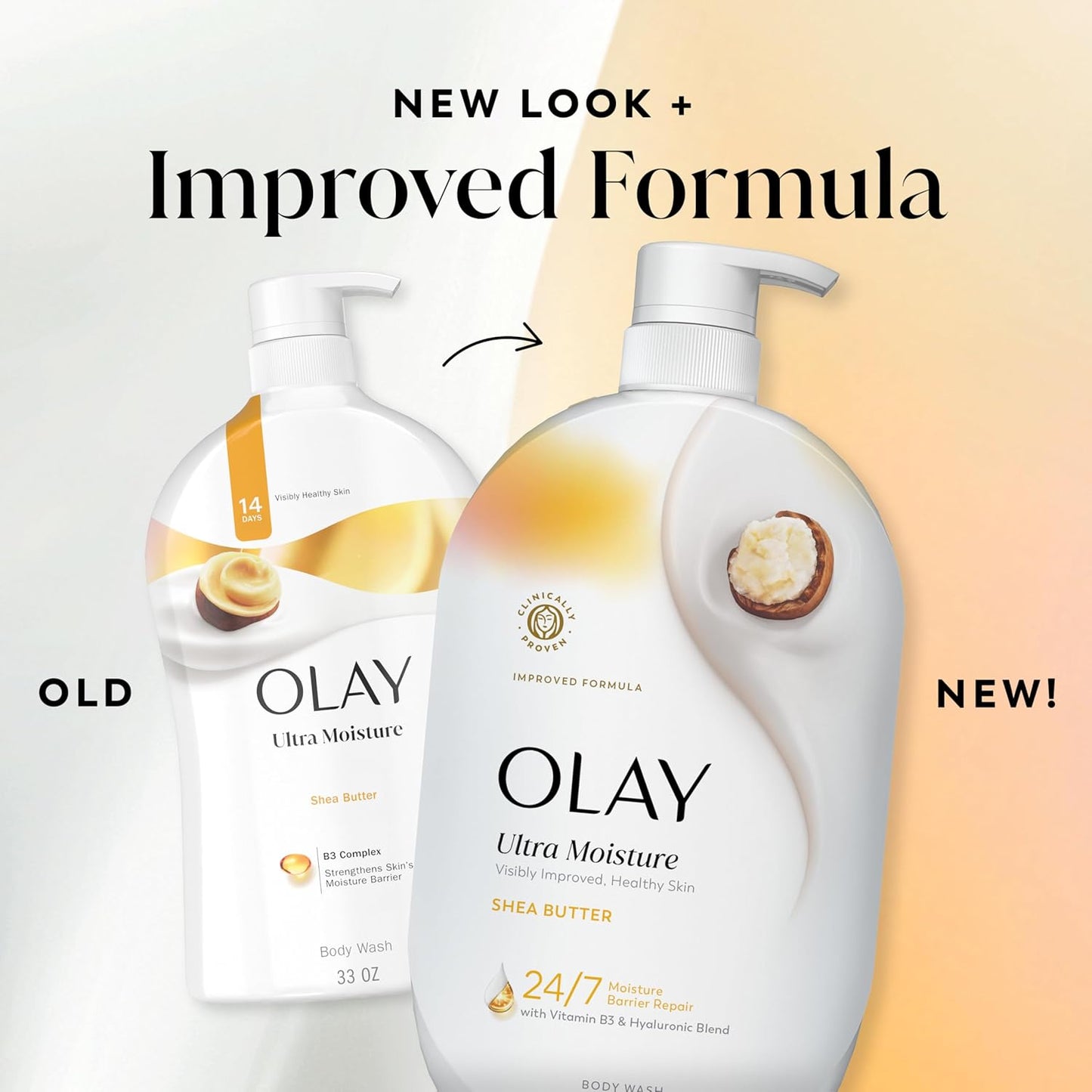 Olay Ultra Moisture Body Wash – Clean Formula, Simple Daily Essential for Soft Skin