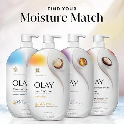 Olay Ultra Moisture Body Wash – Clean Formula, Simple Daily Essential for Soft Skin