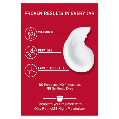 Olay Vitamin C MAX Brightening Cream – Evening Skincare Treatment for Dark Spot Reduction