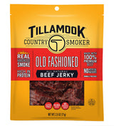 Tillamook Beef Jerky Tajin Chili Lime – Portable Protein Snack for Camping and Hiking Trips, 2.2 oz Ready to Eat Pouch