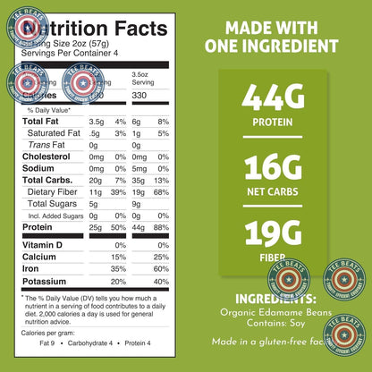 only 9g net carbs per 2oz serving for keto and diabetic compliance