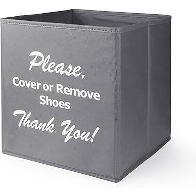 Opret Shoe Cover Box – Floor-Safe Canvas Holder for Cleaners, Contractors, and Service Providers