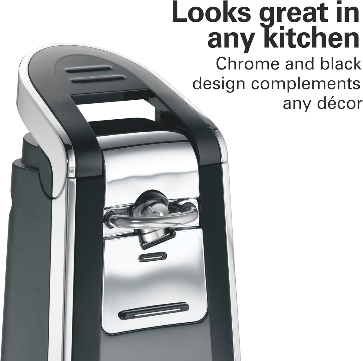 optional bottle-opening accessory and built-in knife sharpener (variants b07ndy54vd and b0fd82p353) for added countertop utility
