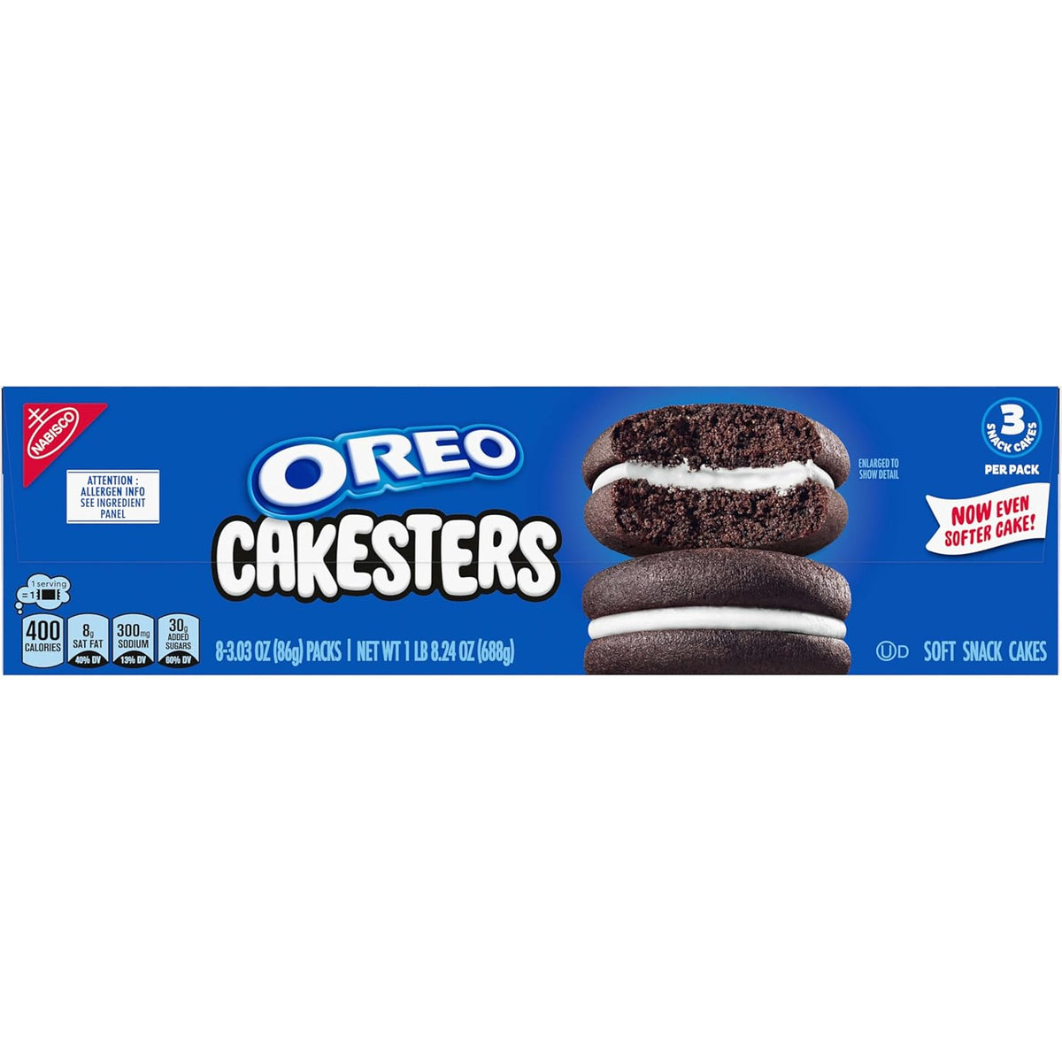 OREO Cakesters Soft Snack Cakes – Care Package Treat for Friends, Family, and Coworkers