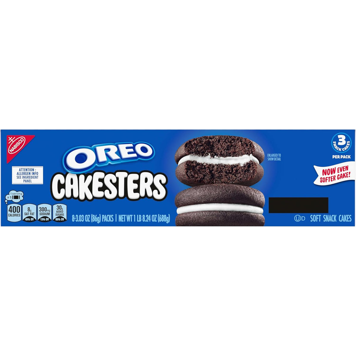 OREO Cakesters Soft Snack Cakes – Care Package Treat for Friends, Family, and Coworkers
