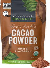 Organic Cacao Powder – Kid-Friendly Baking Ingredient for Sugar-Free Family Brownies & Cookies