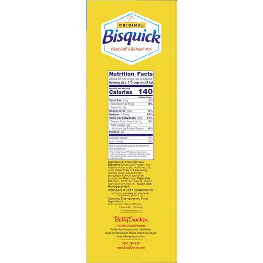 original bisquick blend compatible with pancakes, waffles, biscuits, and dessert recipes