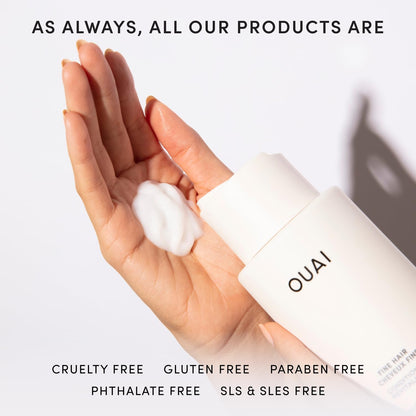 OUAI Fine Hair Conditioner - Mindful Volumizing Conditioner for Fine Hair with Calming Scent Ritual