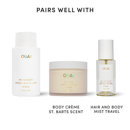 OUAI St. Barts Body Cleanser – Hydrating Wellness Wash for the Nightly Wind-Down Shower