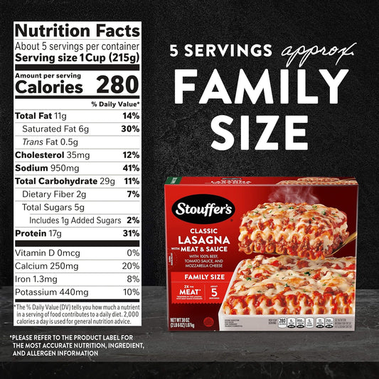 oven-ready preparation with no additional ingredients required