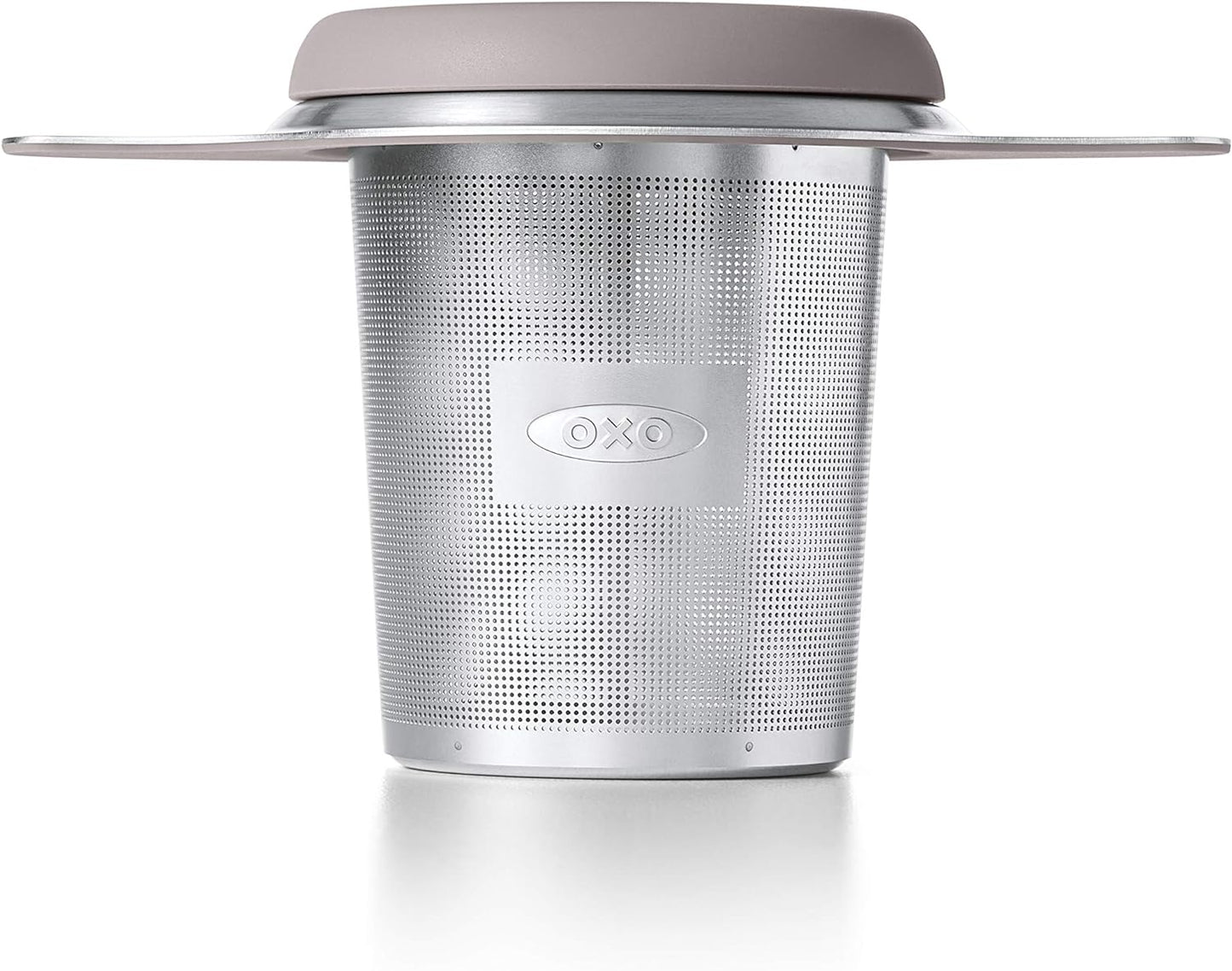 OXO Brew Tea Infuser Basket – Clean-Lined Loose Leaf Steeper for Uncluttered Kitchen Counters