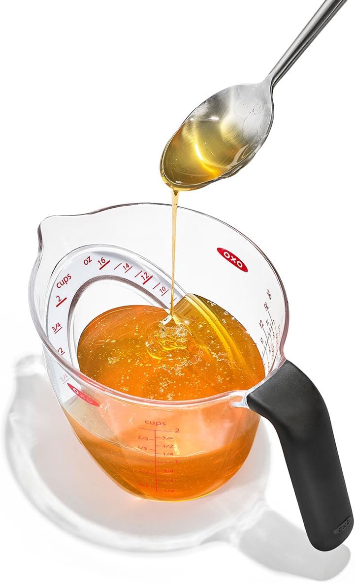 OXO Good Grips 2 Cup Angled Measuring Cup – Precision Baking Tool for Home Cooking Stations