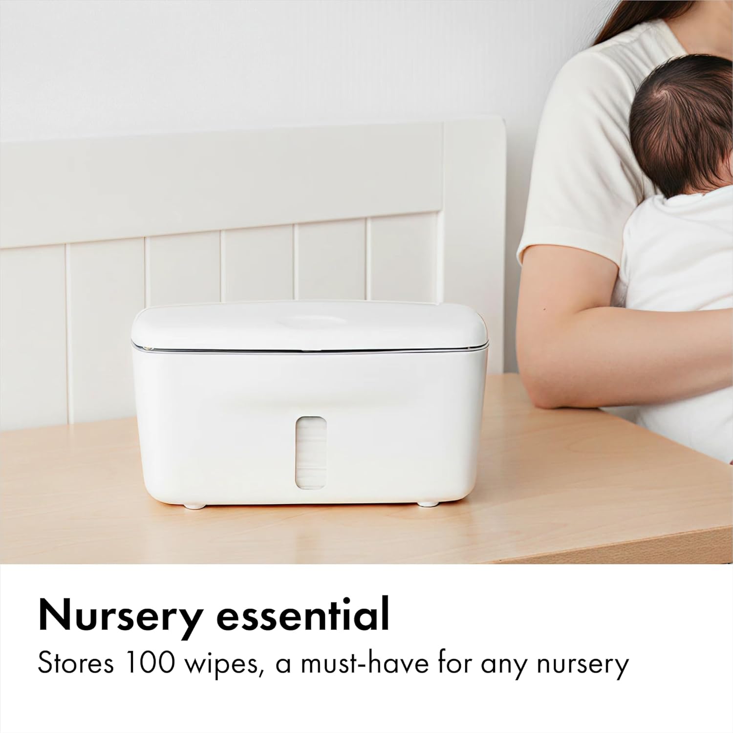 OXO Tot Perfect Pull Wipes Dispenser – Hygienic Single Wipe Dispenser to Reduce Cross Contamination