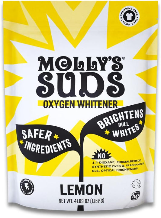 oxygen-based whitening powder that is chlorine-free and color-safe