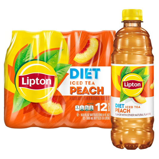 pack of 12 individual 16.9 fl oz bottles totaling 202.8 fl oz