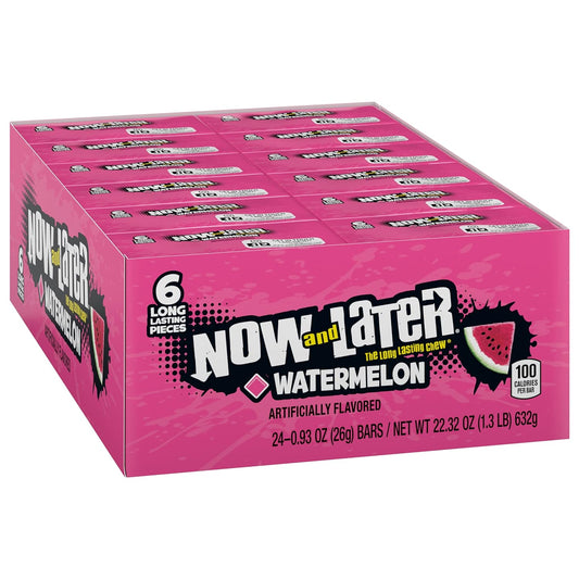 pack of 24 boxes, each containing 6 individually wrapped pieces (144 total chews)