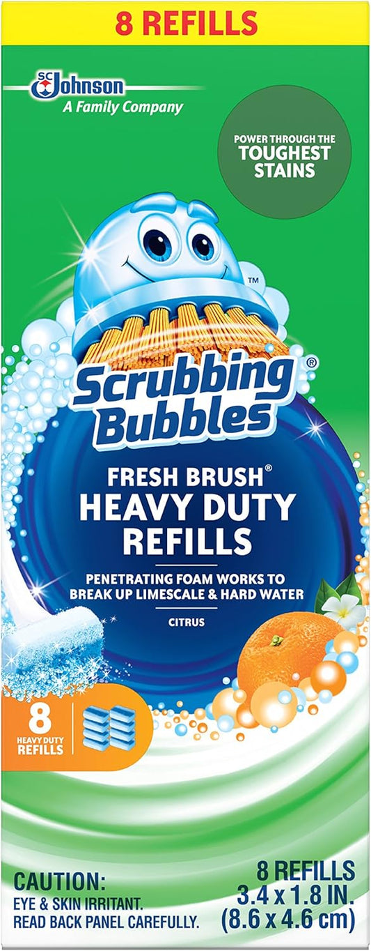 pack of 8 disposable toilet bowl cleaning pads (or 64 pads in the bulk pack of 8 variant)