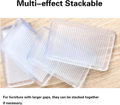 pack of 8 pieces allows multi-leg furniture stabilization in one purchase