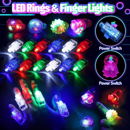 packaged bulk kit designed as party favors and decorative props rather than single-use toys