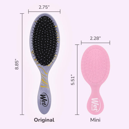 painless design that minimizes split ends and snagging