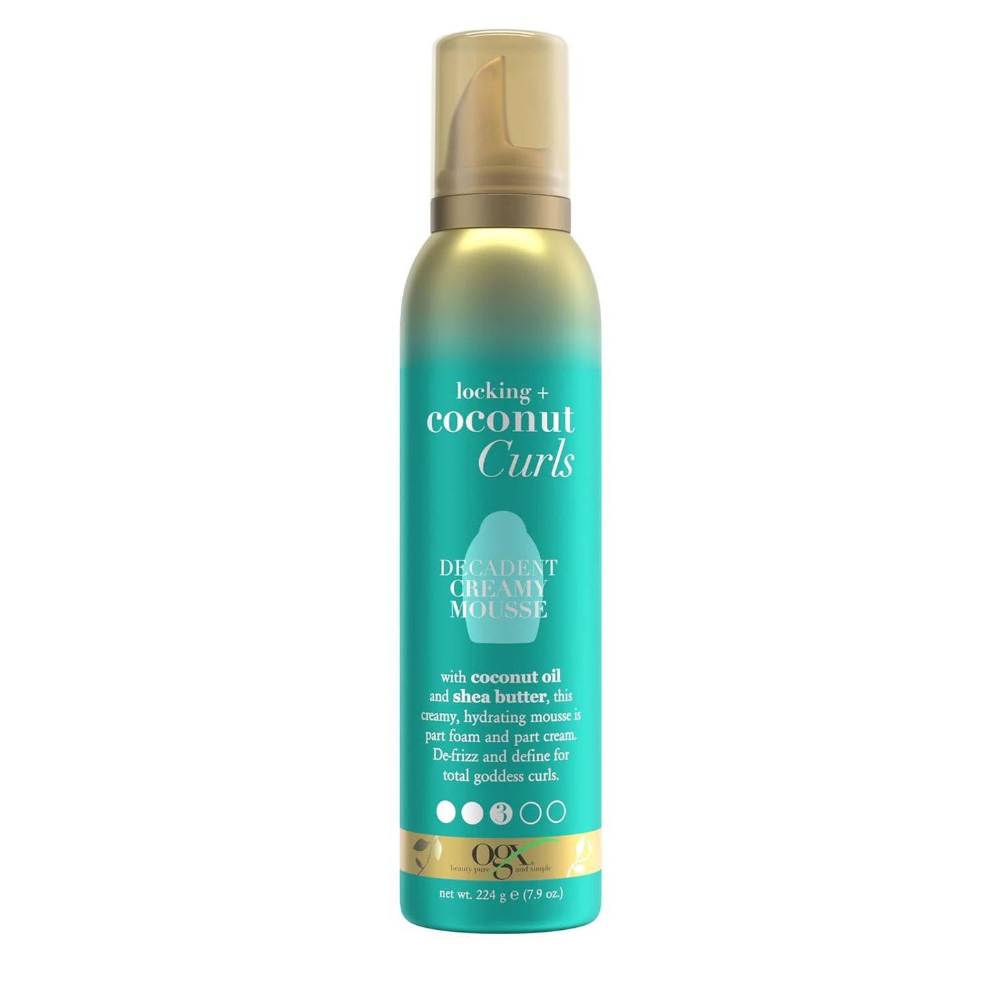 part-foam, part-cream mousse texture that combines hold with hydration