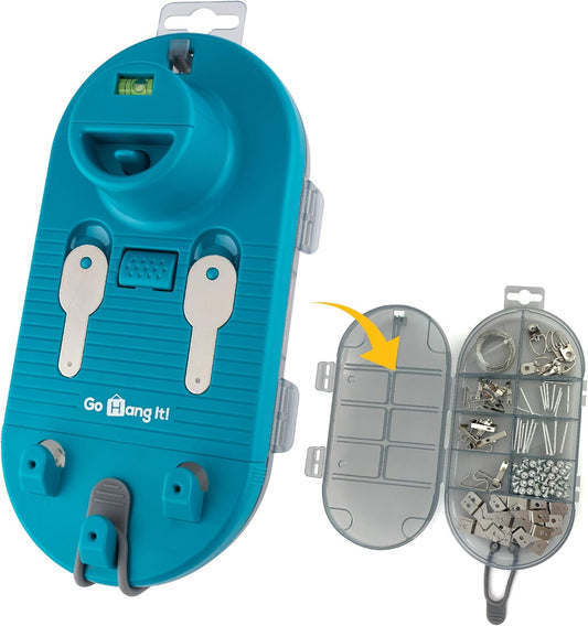 patented magnekey magnetic positioning system that marks exact nail placement