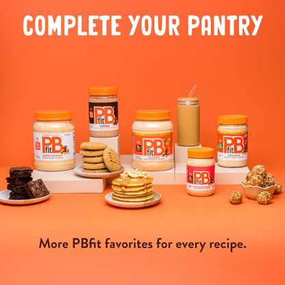 PBfit Classic PB Powder – Fast-Mixing Baking Staple for Efficient Meal Prep and Protein-Packed Pancakes