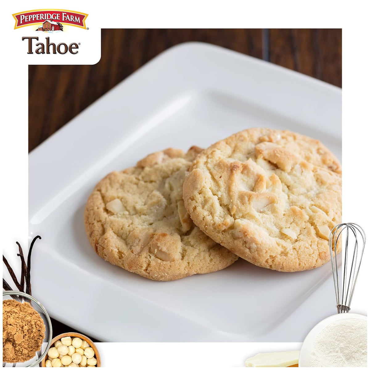 Pepperidge Farm Chesapeake Dark Chocolate Pecan Cookies – Gourmet Bakery-Style Crisps with Real Pecans and Big Dark Chocolate Chunks