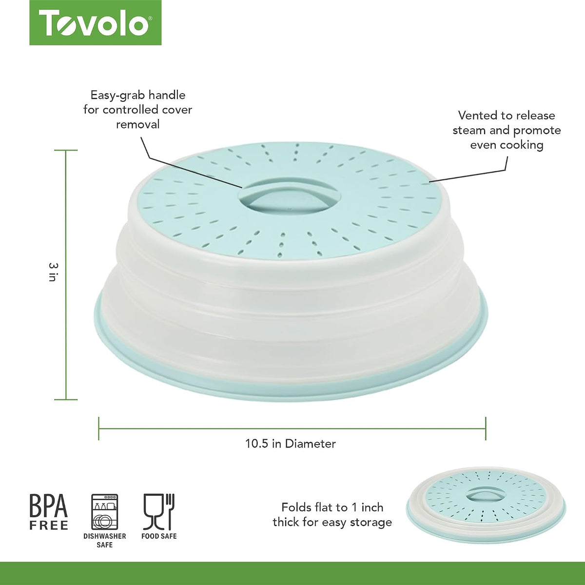 perforated holes allow use as a colander for rinsing produce, fruit, and vegetables