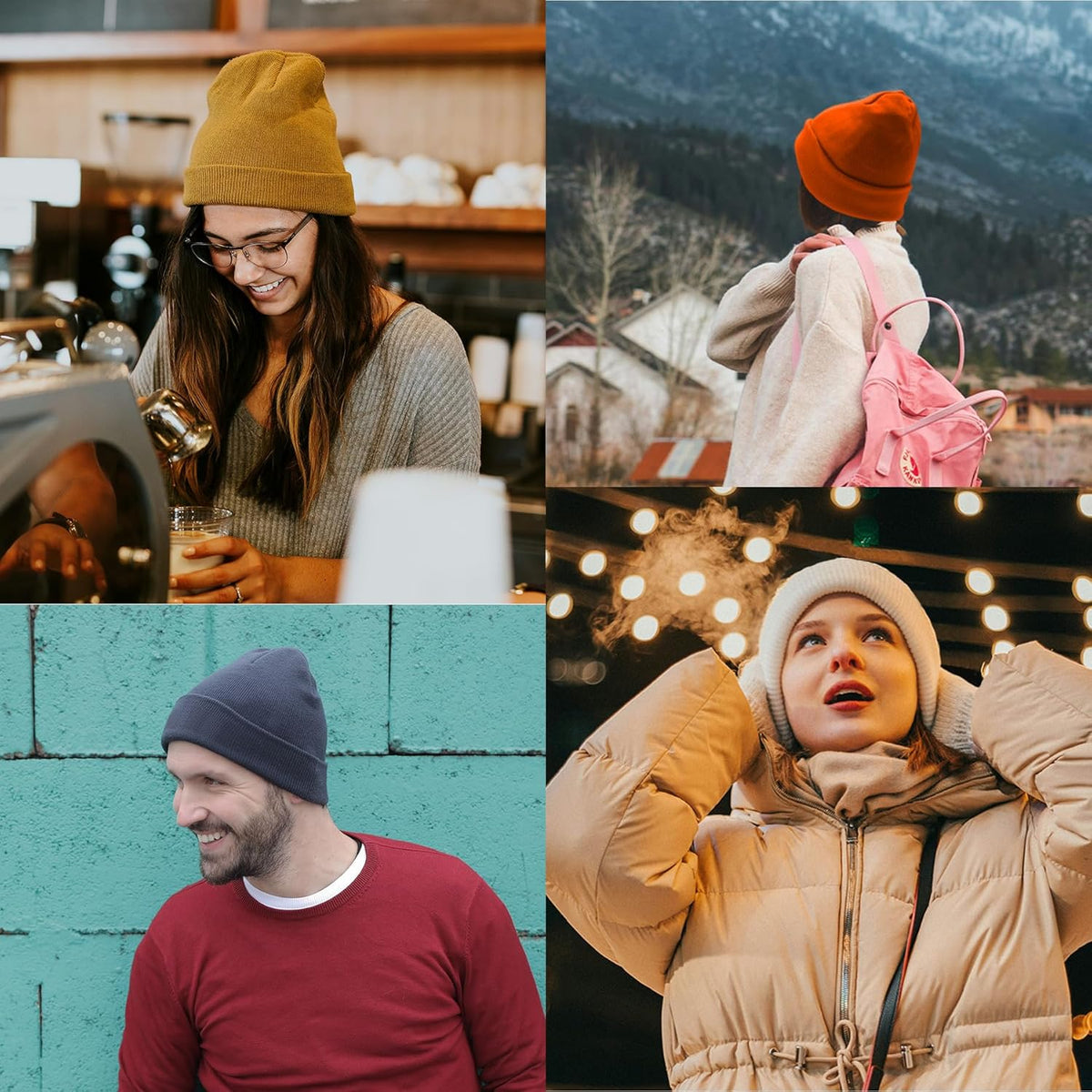 PFFY Unisex Knit Hat – Ready-to-Give Christmas Stocking Stuffer for Teens, Husbands and Friends