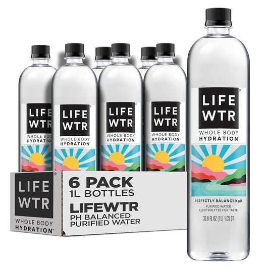 ph-balanced water in the 6.4 to 7.4 range