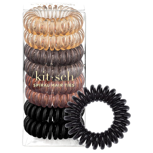 phone cord-style spiral coil construction that flexes without gripping strands