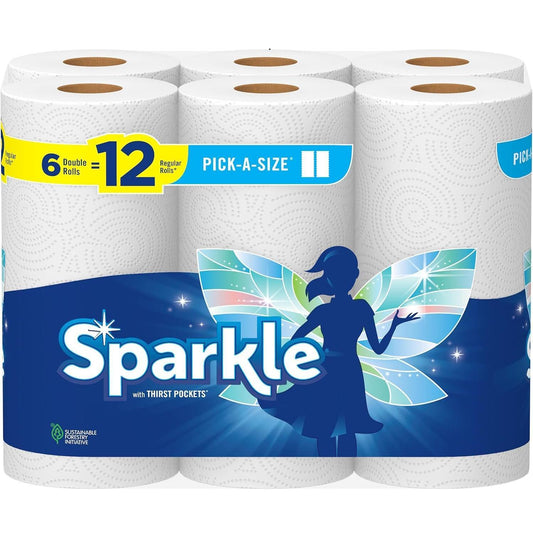 pick-a-size design allowing full or half sheet tearing