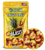 Bliss Life Cotton Candy Freeze Dried Candy for Road Trip Coolers and Camping Snacks, 1.5oz Portable Crunchy Pouch