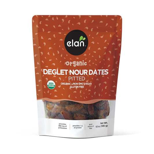 pitted deglet noor dates ready to eat straight from the pouch