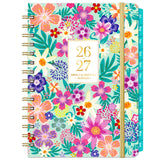 Academic Year Planner 2026-2027 for Focus Rituals and Time Blocking at Home Office, Compact Hardcover Organizer with Inner Pocket