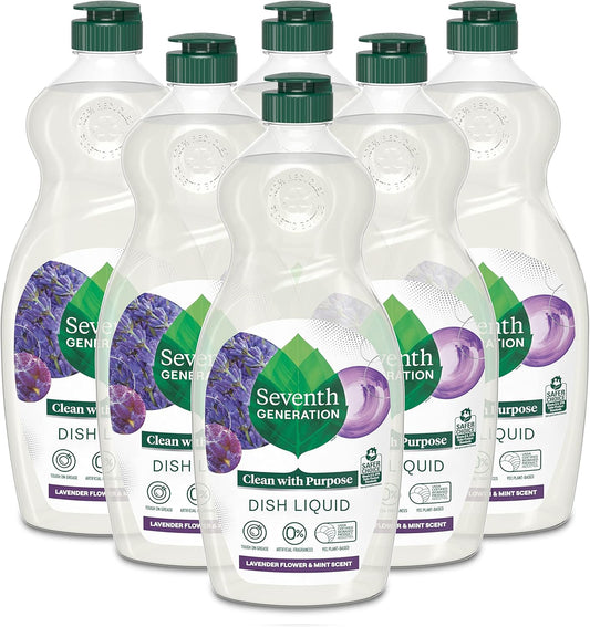 plant-derived cleaning agents (sodium lauryl sulfate, lauramine oxide, caprylyl/myristyl glucoside) that cut grease