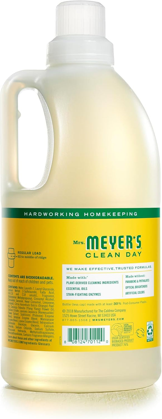 plant-derived surfactants and dirt and stain-fighting enzymes