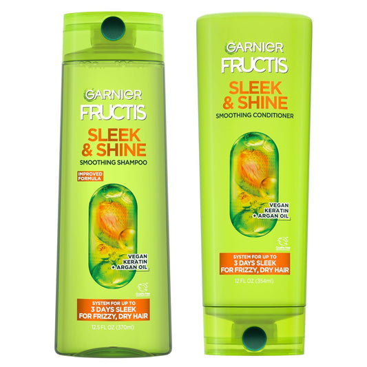 plant keratin + sustainably sourced argan oil smoothing formula
