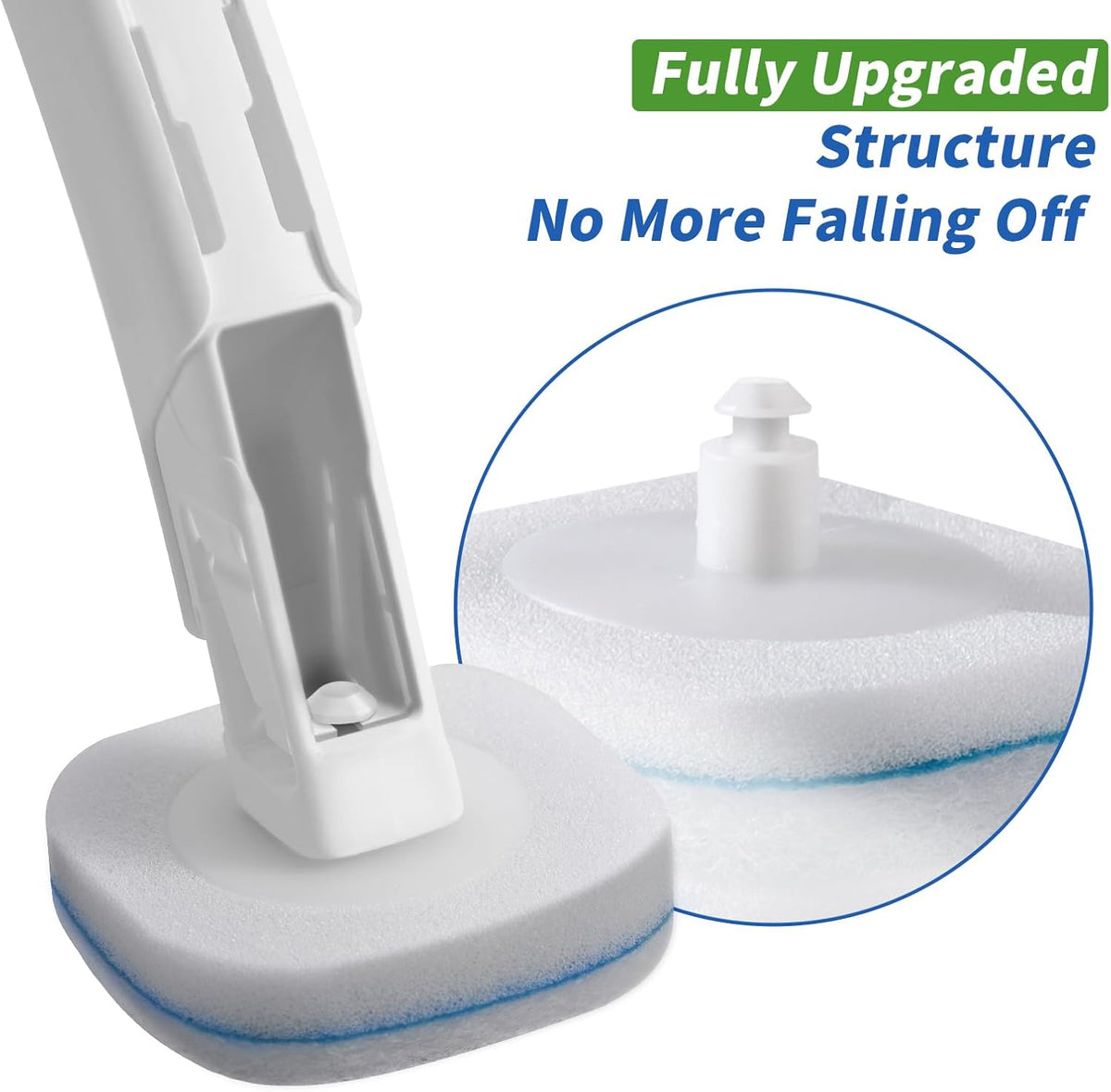 plastic bristle head safe for granite, marble, porcelain, and tile surfaces