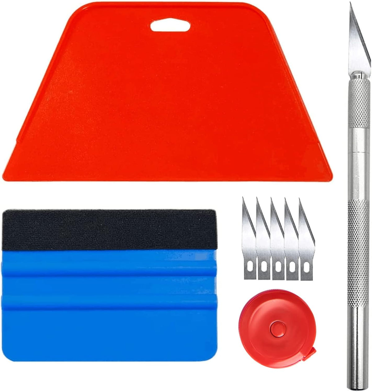 plastic construction that won't scratch or damage vinyl surfaces