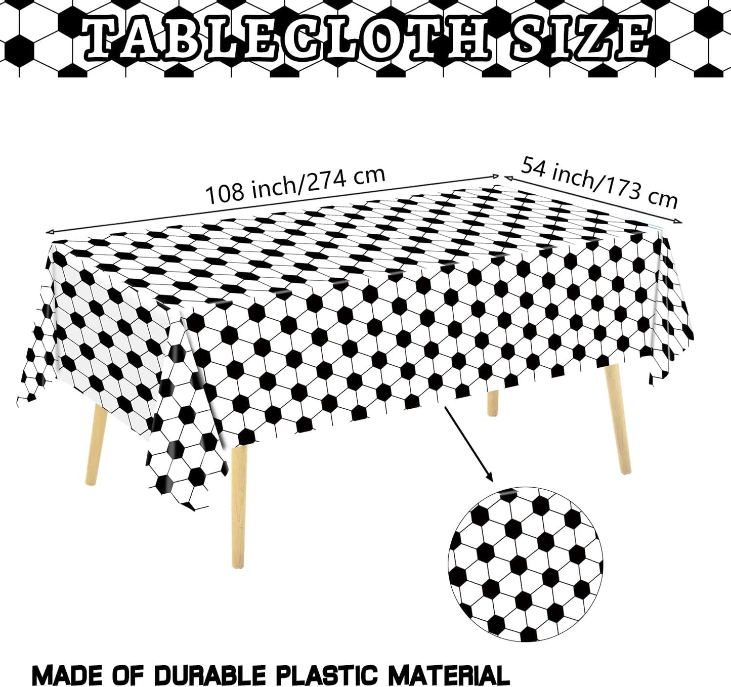 plastic construction with wipe-clean care instructions