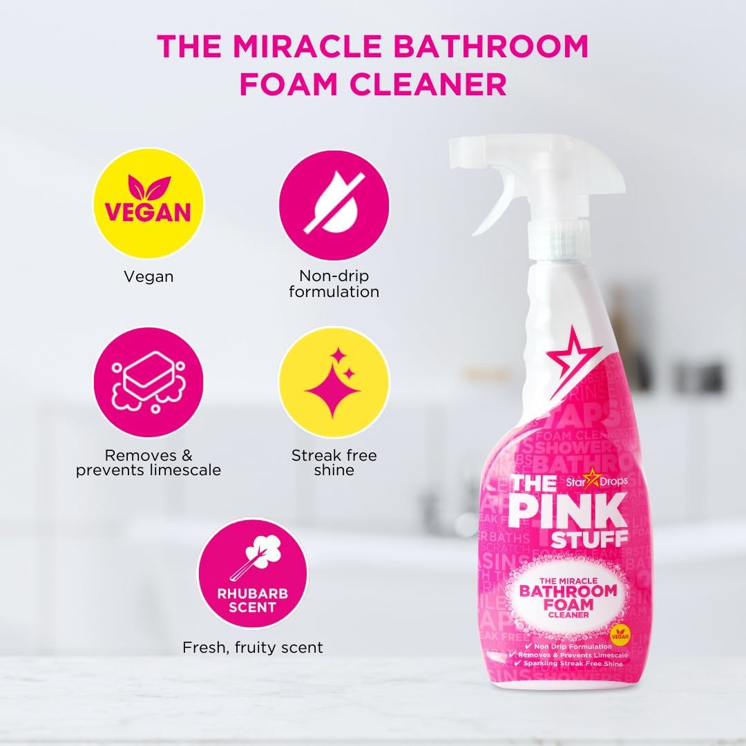 pleasant floral scent integrated into the cleaning agent