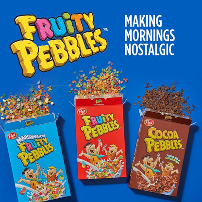 Post Fruity Pebbles Cereal – Fun Birthday Gift Box for Kids and Grandkids