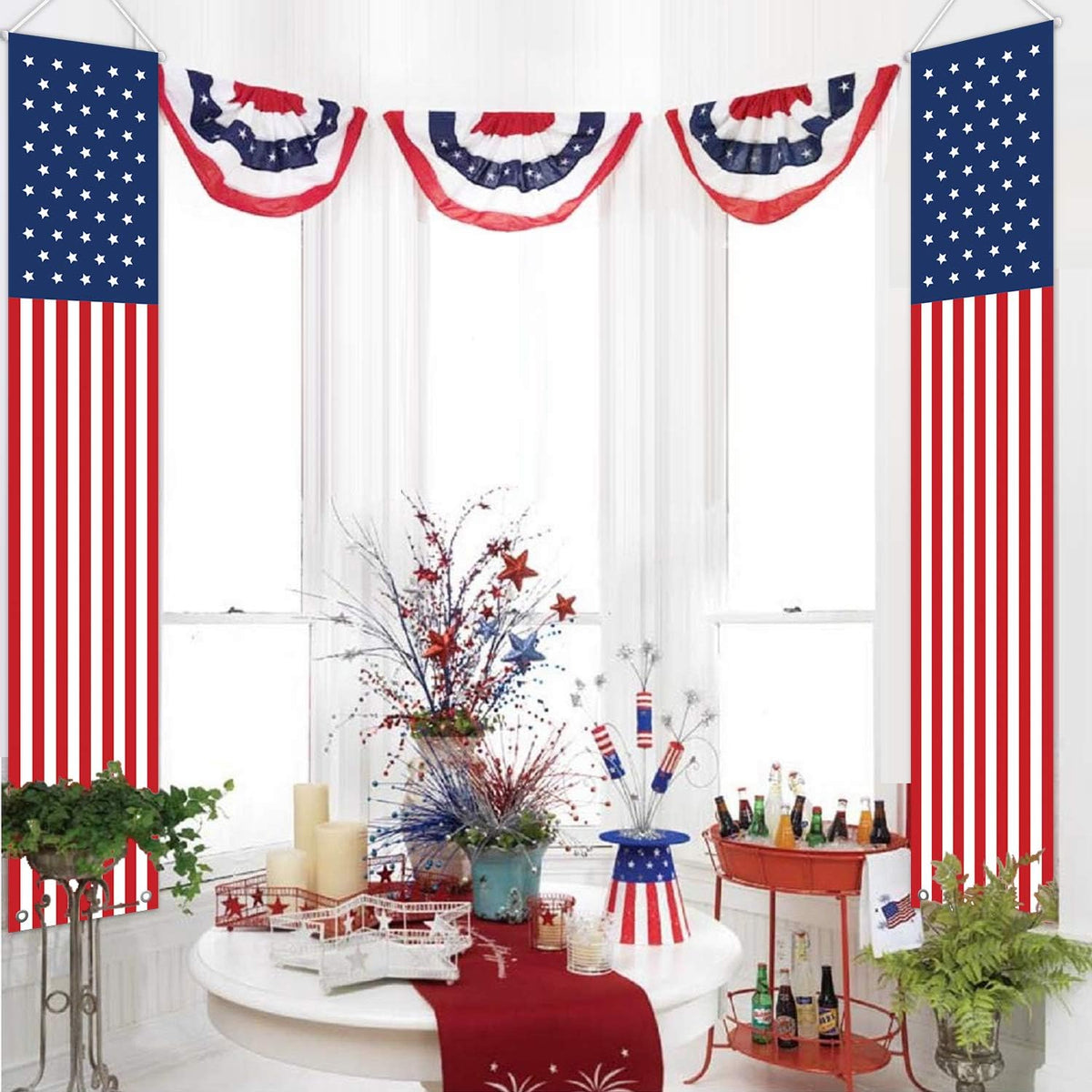 pre-assembled design with included hanging rod and string